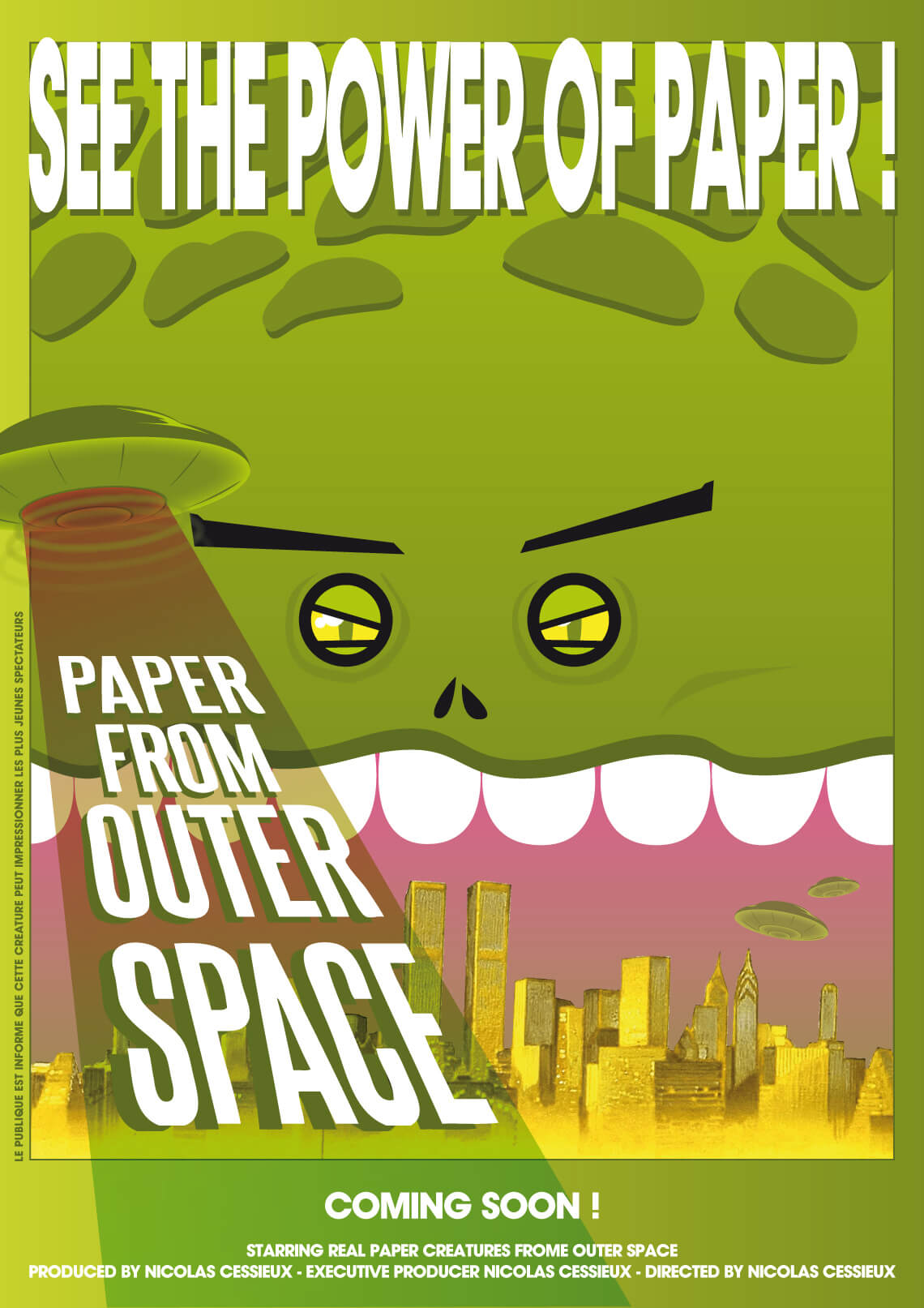 Papertoy frome outer space